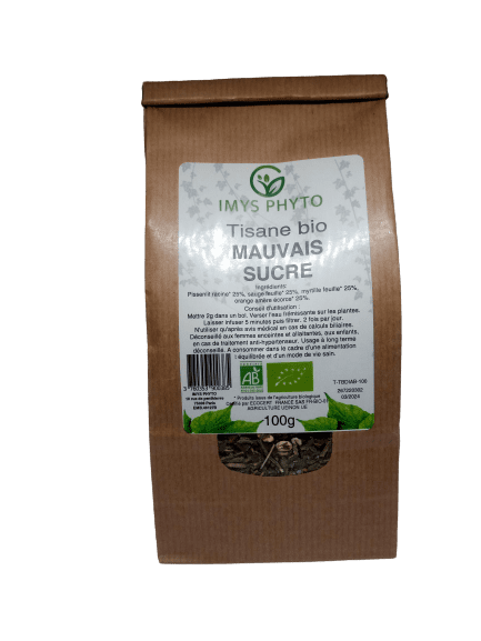 TISANE MAUVAIS SUCRE BIO 100G